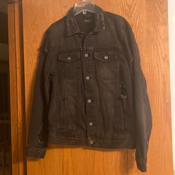 Request Premium Jackets & Coats Mens Request Premium Black Jean